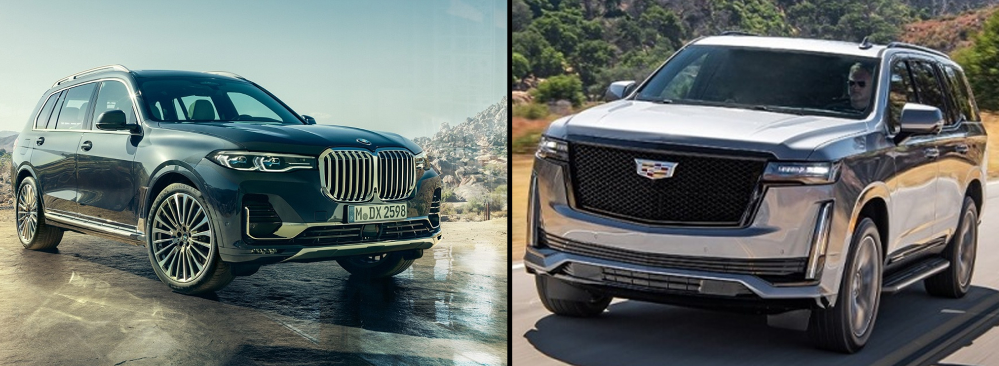 CADILLAC ESCALADE ПРОТИВ BMW X7
