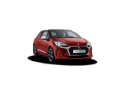 Citroen Ds3, не металлик, красный+белый