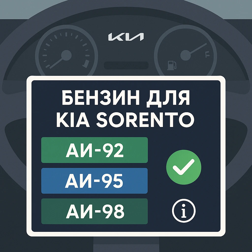 Какой бензин лучше заливать в KIA Sorento: полное руководство для владельца