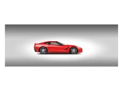 Chevrolet Corvette, не металлик, ярко-красный (torch red)