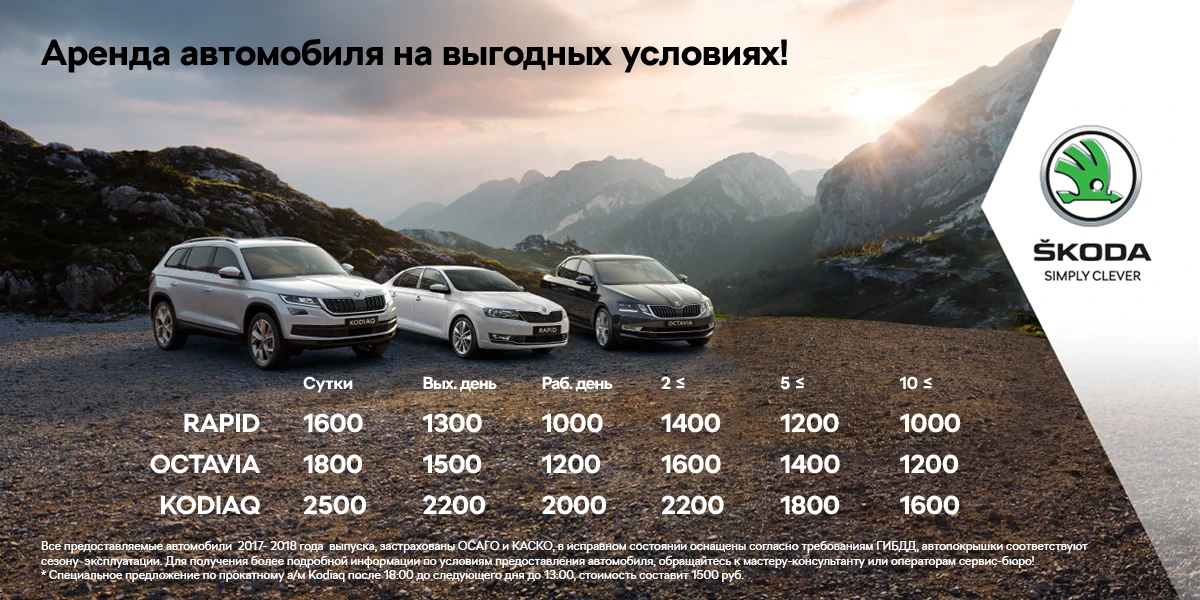 Аренда автомобиля на выгодных условиях.
