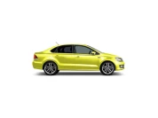 Volkswagen Polo, не металлик, желтый savanna