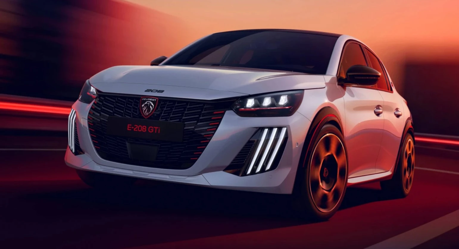 Peugeot E-208 GTi выходит на рынок: появились первые фото