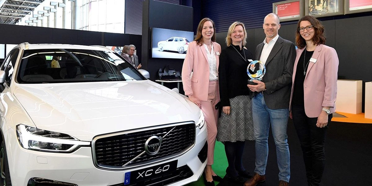Экологические инициативы Volvo Cars получили признание на премии Plastics Recycling Awards