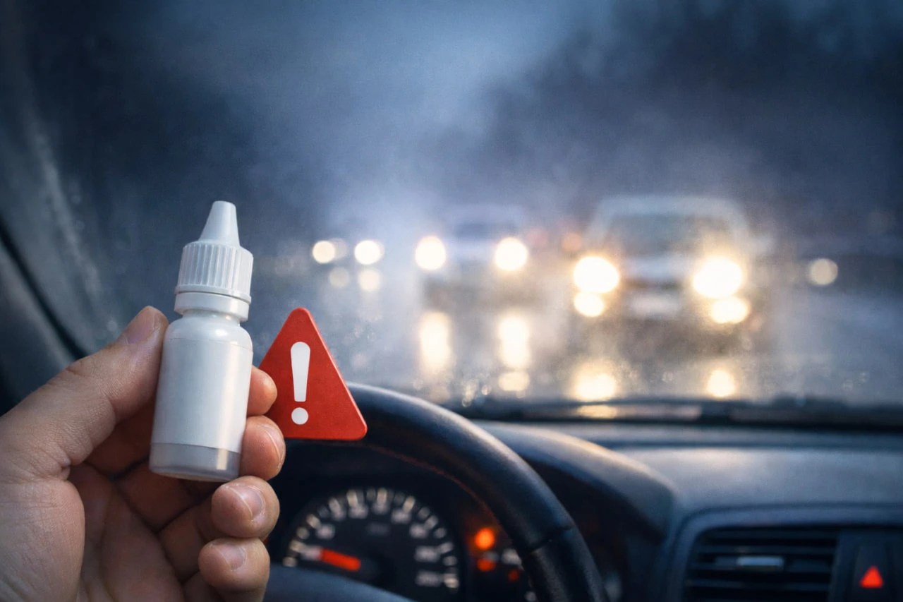 Какие глазные капли могут быть опасны для водителей: мнения врачей
