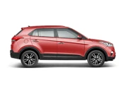 Hyundai Creta, металлик, красный