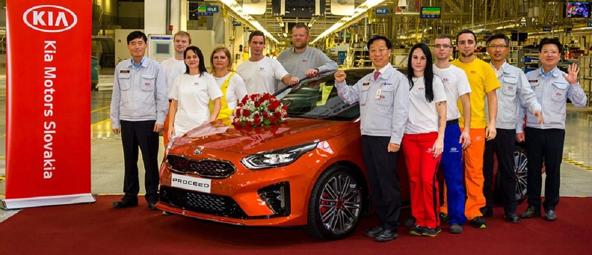 Производство нового KIA ProCeed началось на заводе в Словакии