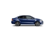 Volkswagen Polo, не металлик, cиний night