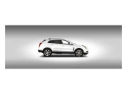 Cadillac Srx, металлик, белый трехслойный металлик