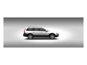 Volvo Xc70, не металлик, белый, (ice white)