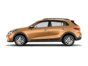 Kia Rio_x-line, не металлик, sunset orange