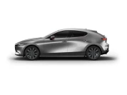 Mazda 3, не металлик, machine gray m