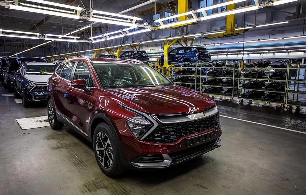 Пятое поколение кроссоверов Kia Sportage производят в Калининграде 