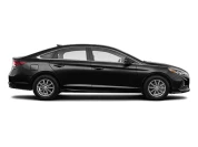 Hyundai Sonata, не металлик, синий