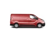 Renault Trafic, не металлик, густой красный