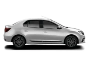 Renault Symbol, не металлик, белый лед