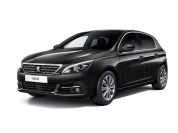 Peugeot 308, не металлик, черный
