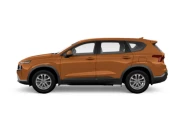 Hyundai Santa-fe-new, не металлик, красно-оранжевый перламутр