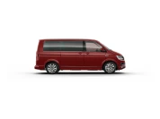 Volkswagen Multivan, не металлик, вишнёво-красный