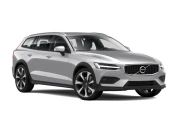 Volvo V60_cross_country, металлик, темно-серебристый металлик, inscription electric silver