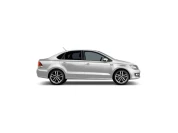 Volkswagen Polo, не металлик, серебристый reflex