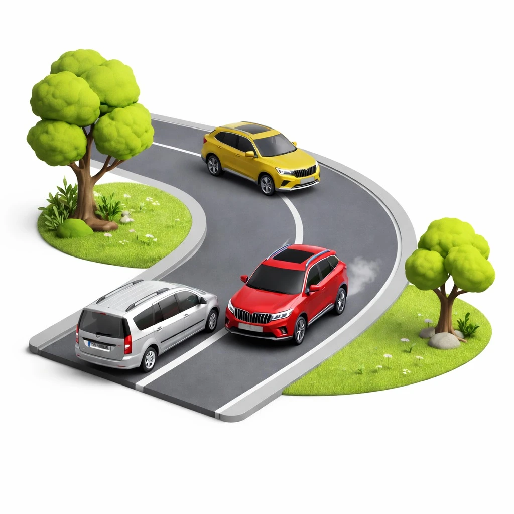 Штраф за пересечение сплошной линии в 2026 году: сколько штраф, когда лишают прав и как оспорить