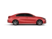Kia New-cerato, металлик, красный (runway red)