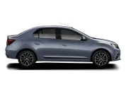 Renault Symbol, металлик, синяя пена