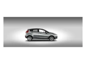 Ford Fiesta, металлик, moondust silver