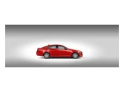 Cadillac Cts, металлик, красный red obsession трехслойная краска