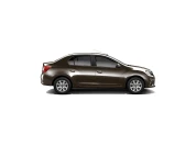 Renault New-logan, не металлик, коричневый