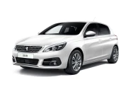 Peugeot 308, не металлик, белый лак
