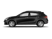 Kia Rio_x-line, не металлик, черный (mzh)