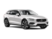 Volvo V60_cross_country, металлик, жемчужно-белый металлик, inscription crystal white pearl