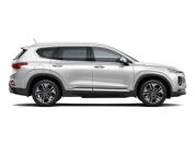 Hyundai Santa_fe, не металлик, белый (светло-серый)