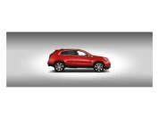Cadillac Srx, металлик, красный металлик