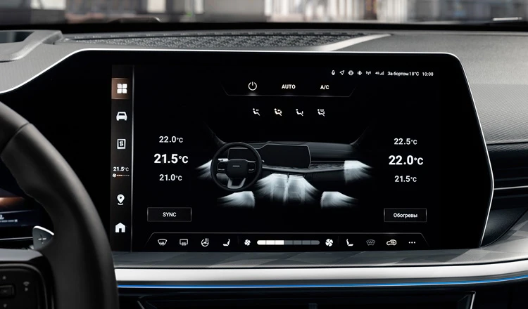 Интерьер Haval F7x_ii № 1