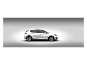 Opel Astra, не металлик, белый (white)