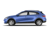 Kia Rio_x-line, не металлик, marina blue