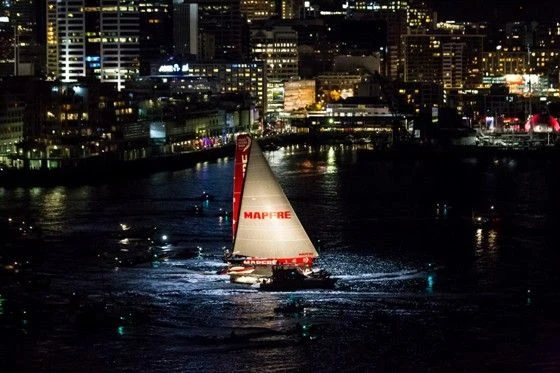 Четвертый этап Volvo Ocean Race – после 20 дней борьбы тройку лидеров на финише разделили всего 8 минут