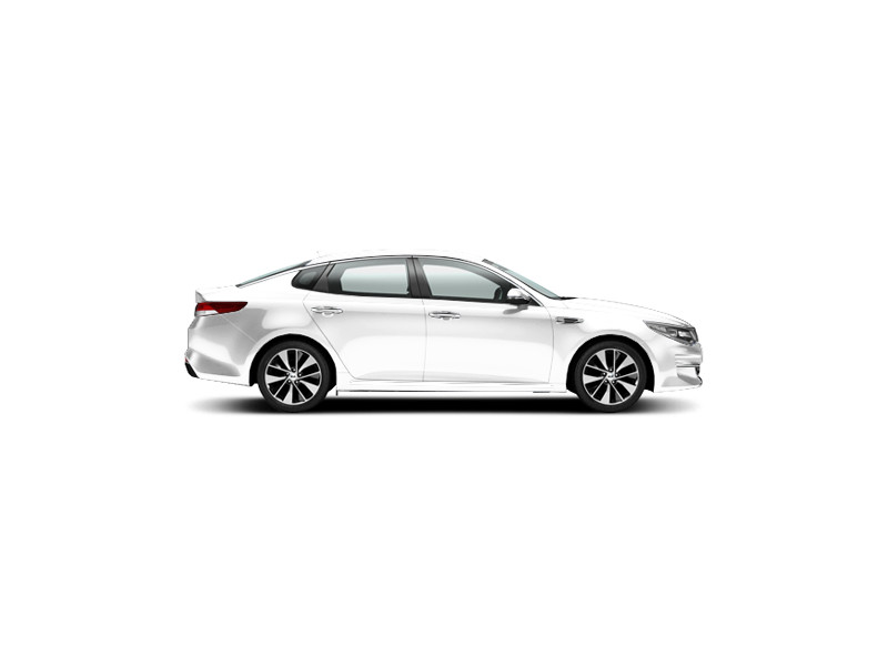 Kia Optima, не металлик, белый (ud)