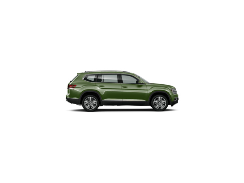Volkswagen Teramont-old, не металлик, зеленый "nephrit", металлик