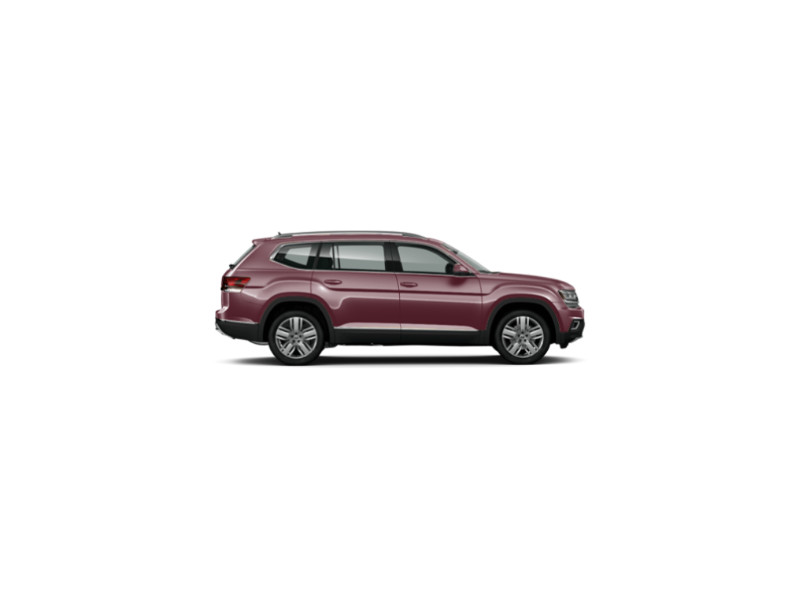 Volkswagen Teramont-old, металлик, красный 'fortana' металлик