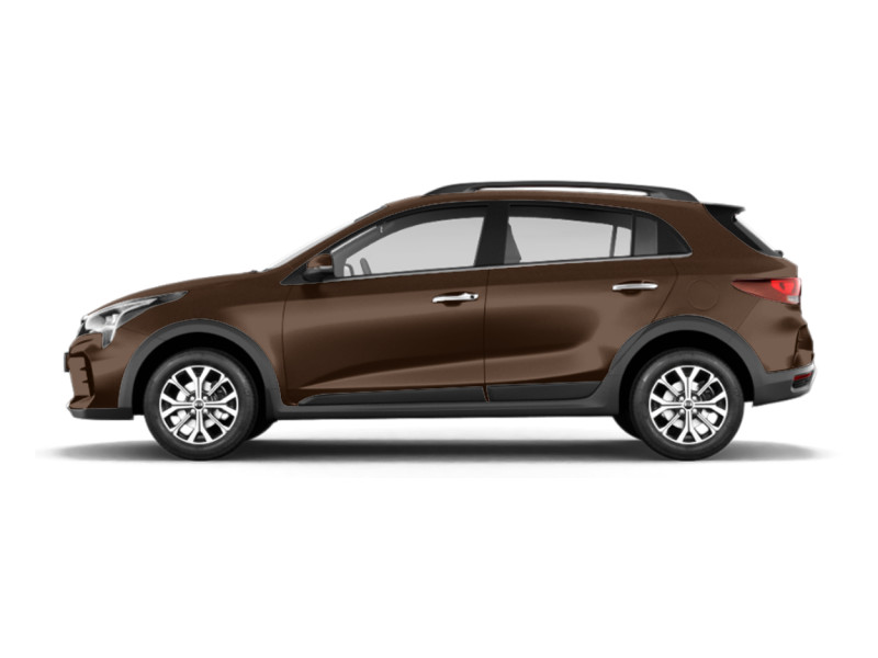 Kia Rio_x-line, не металлик, siena brown