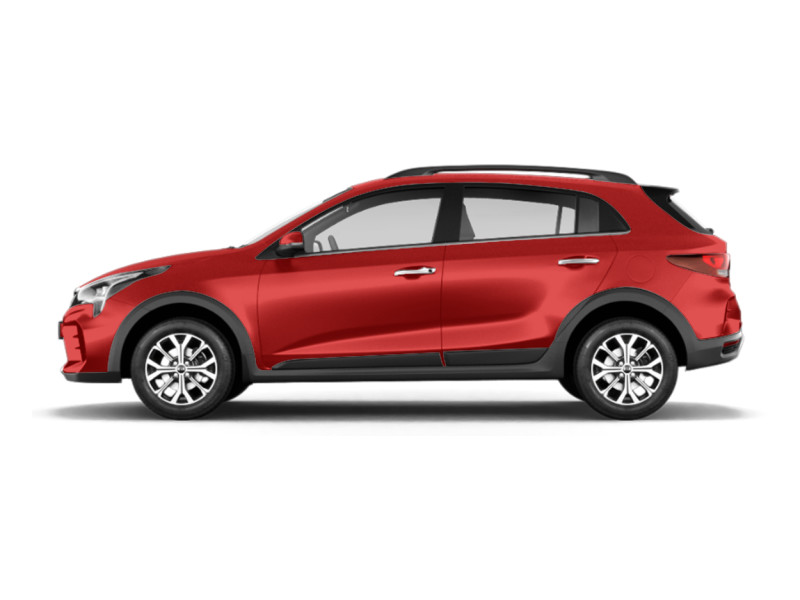 Kia Rio_x-line, перламутр, fiery red