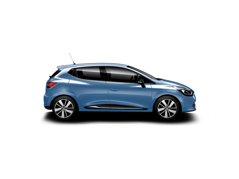 Renault Clio, не металлик, iron blue