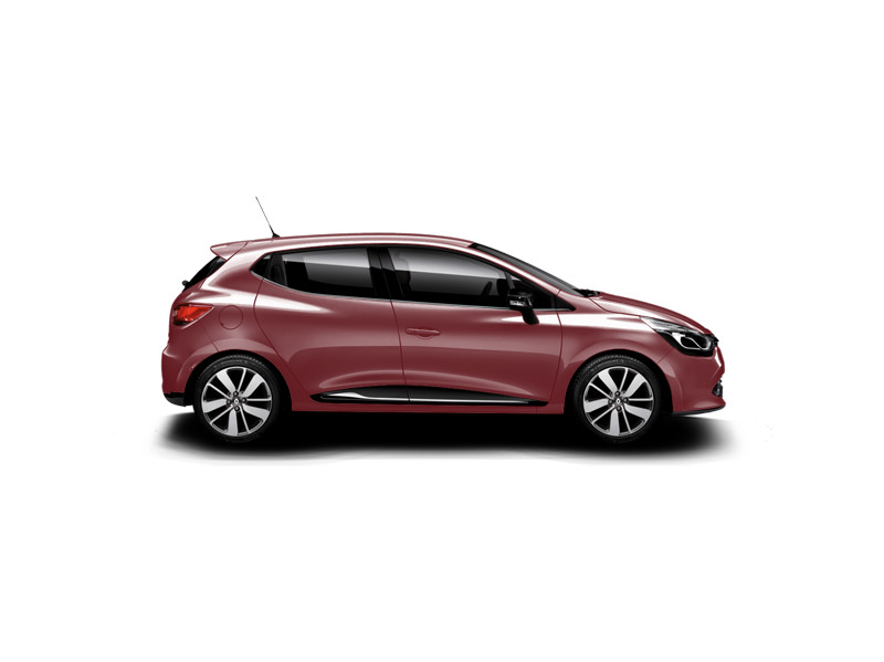 Renault Clio, не металлик, mars red