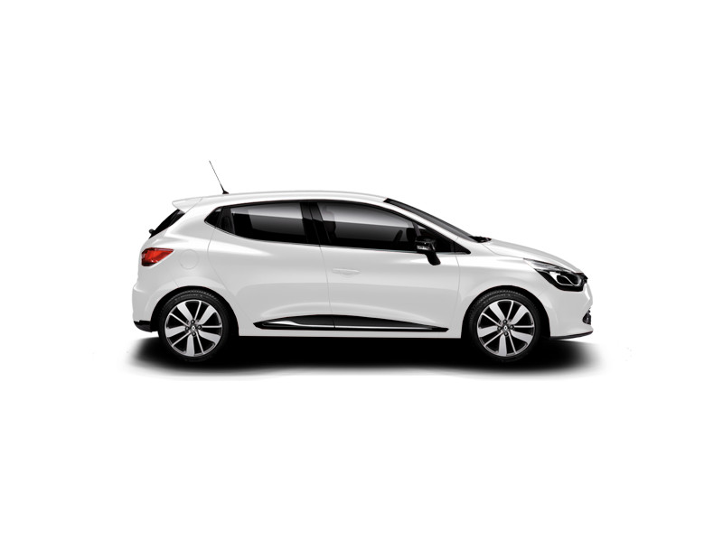 Renault Clio, не металлик, glacier white