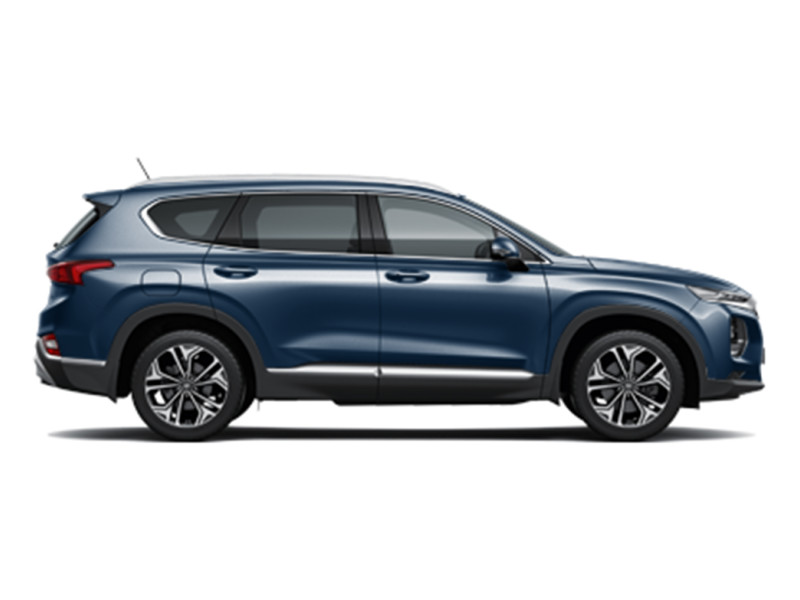 Hyundai Santa_fe, не металлик, синий