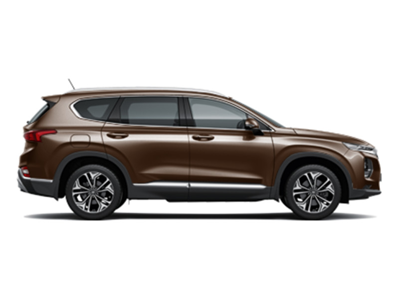 Hyundai Santa_fe, не металлик, коричневый